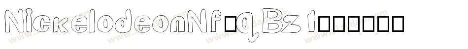 NickelodeonNf-qBz1字体转换