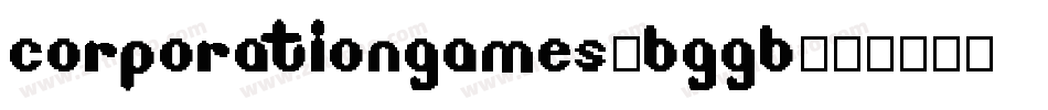 CorporationGames-BgGB字体转换