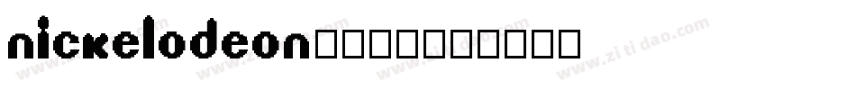 nickelodeon2001字体转换