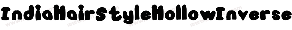 IndiaHairStyleHollowInverse-lwp0字体转换