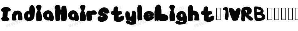 IndiaHairStyleLight-1VRB字体转换