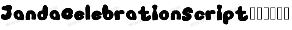 JandaCelebrationScript字体转换