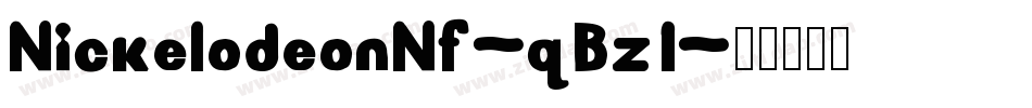 NickelodeonNf-qBz1字体转换