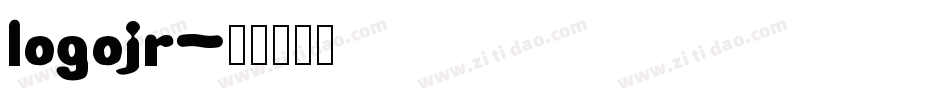 logojr字体转换