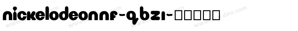 NickelodeonNf-qBz1字体转换