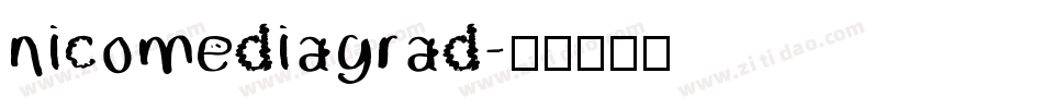 nicomediagrad字体转换