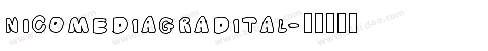 nicomediagradital字体转换