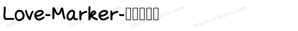 Love-Marker字体转换