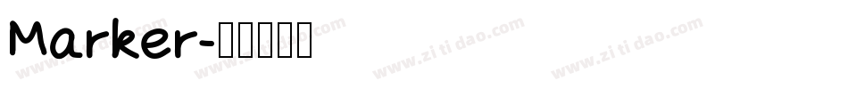 Marker字体转换