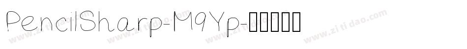 PencilSharp-M9Yp字体转换