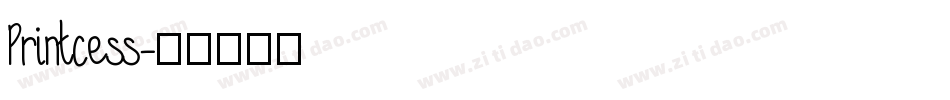 Printcess字体转换