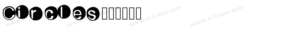 Circles字体转换