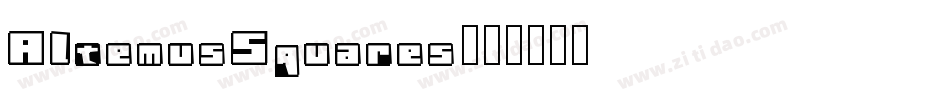 AltemusSquares字体转换