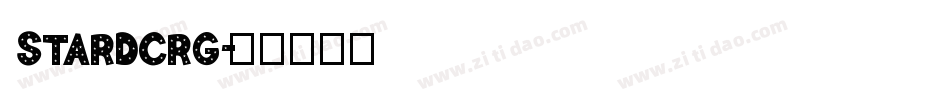 STARDCRG字体转换