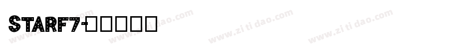 STARF7字体转换