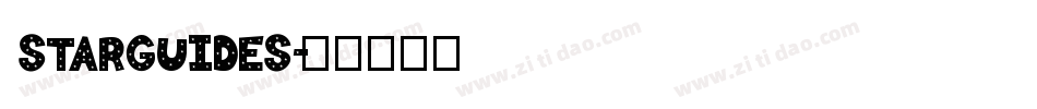 STARGUIDES字体转换