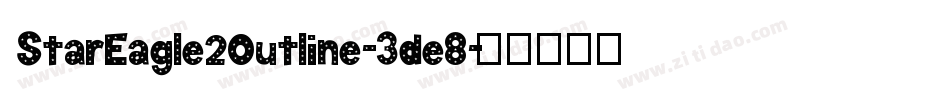 StarEagle2Outline-3de8字体转换