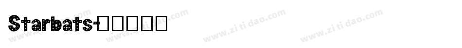 Starbats字体转换