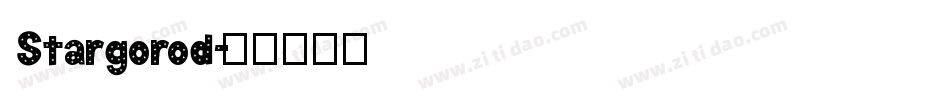 Stargorod字体转换