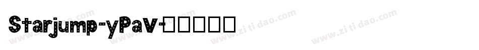 Starjump-yPaV字体转换