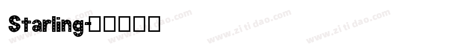 Starling字体转换