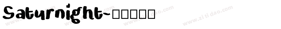 Saturnight字体转换