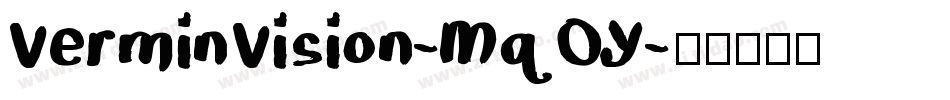VerminVision-MqOY字体转换