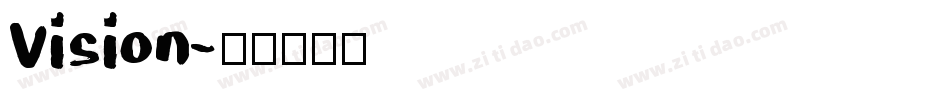 Vision字体转换