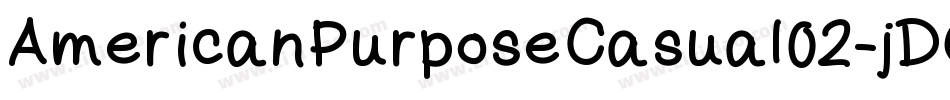 AmericanPurposeCasual02-jDG9字体转换