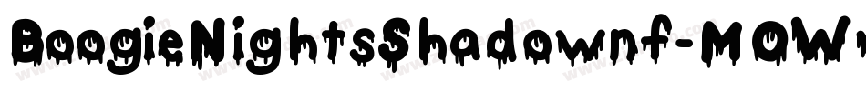 BoogieNightsShadownf-MOWv字体转换
