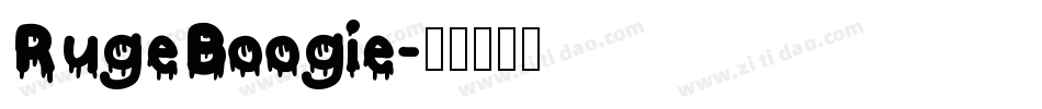 RugeBoogie字体转换
