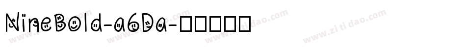 NineBold-a6Da字体转换