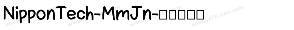 NipponTech-MmJn字体转换