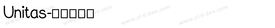 Unitas字体转换