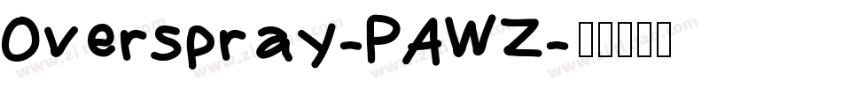 Overspray-PAWZ字体转换