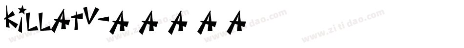 KILLATV字体转换