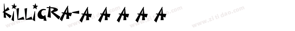 KILLIGRA字体转换