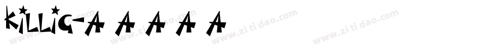 Killig字体转换