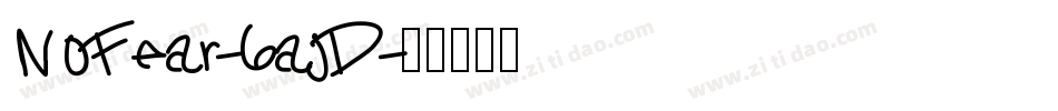 NoFear-6ajD字体转换