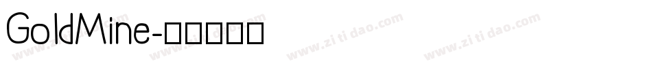 GoldMine字体转换