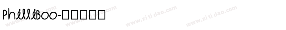 PhilliBoo字体转换