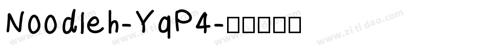 Noodleh-YqP4字体转换