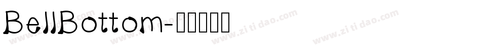 BellBottom字体转换