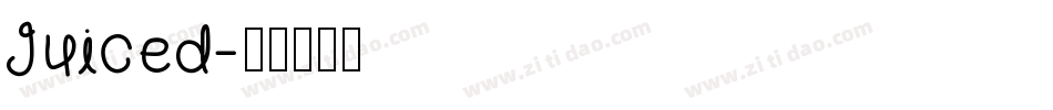 Juiced字体转换