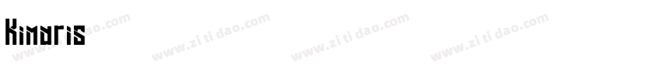 Kimaris字体转换