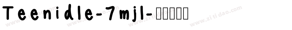 Teenidle-7mjl字体转换