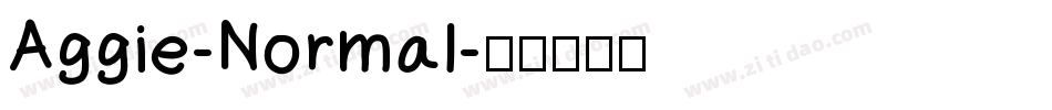 Aggie-Normal字体转换