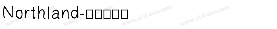 Northland字体转换