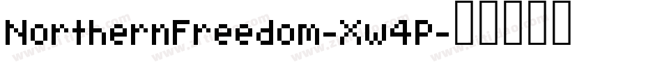 NorthernFreedom-Xw4P字体转换