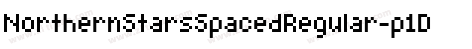 NorthernStarsSpacedRegular-p1Dy字体转换